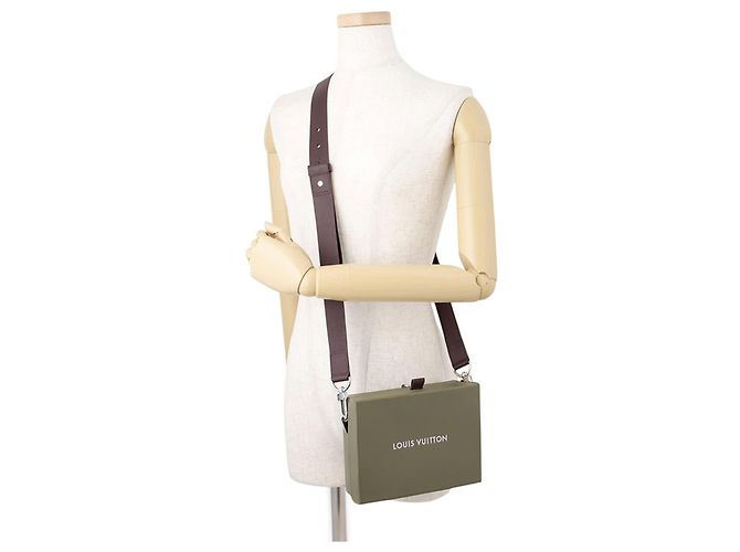 Borsa a tracolla Louis Vuitton Verde e Kaki - vista 4