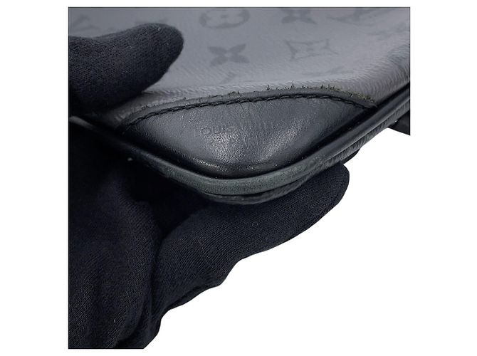 Borsa a tracolla Louis Vuitton Monogram Eclipse - vista 15