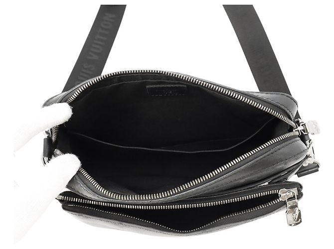 Borsa a tracolla Louis Vuitton Monogram Eclipse - vista 5