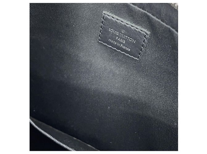 Borsa a tracolla Louis Vuitton Monogram Eclipse - vista 9