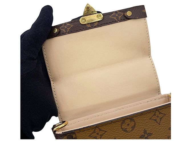 Borsa a tracolla Louis Vuitton Monogram Reverse - vista 9