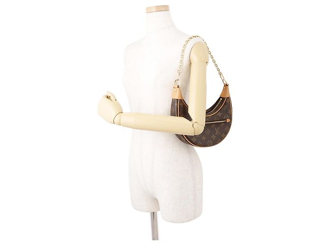 Borsa a tracolla Louis Vuitton Monogram Loop - vista 4