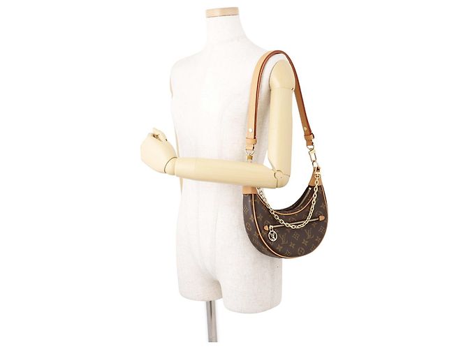 Borsa a tracolla Louis Vuitton Monogram Loop - vista 5