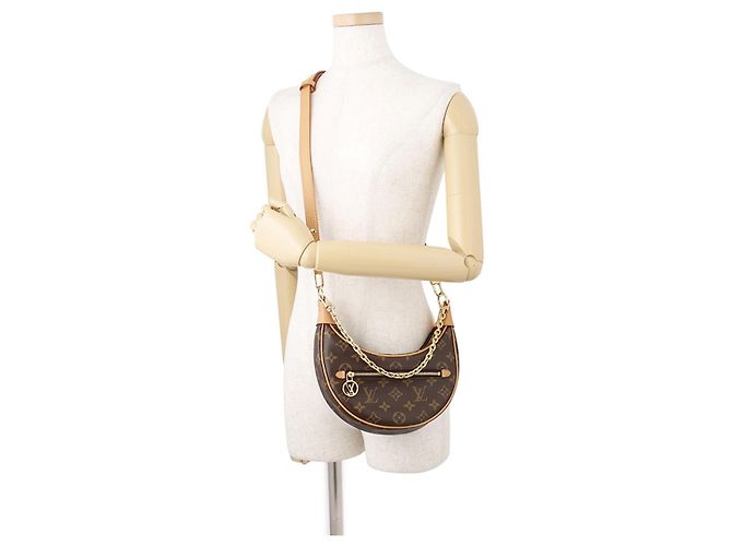 Borsa a tracolla Louis Vuitton Monogram Loop - vista 6