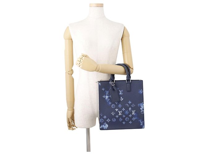 Borsa Louis Vuitton Monogram Watercolor Sac Plat - vista 4