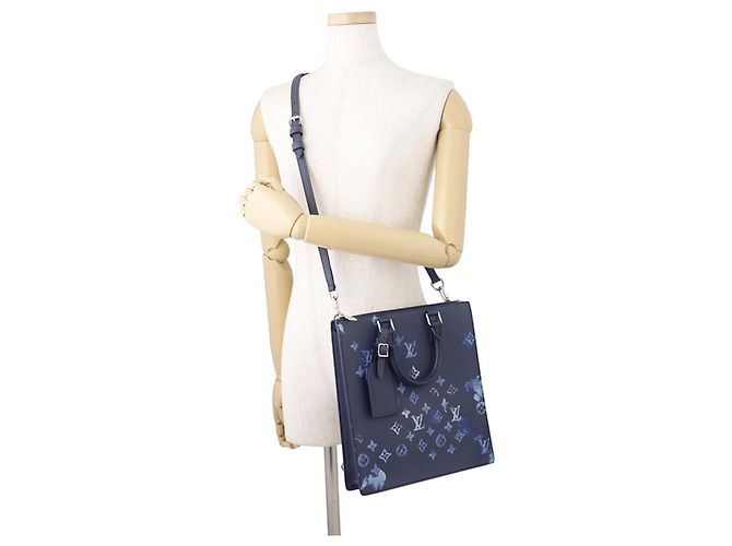 Borsa Louis Vuitton Monogram Watercolor Sac Plat - vista 5
