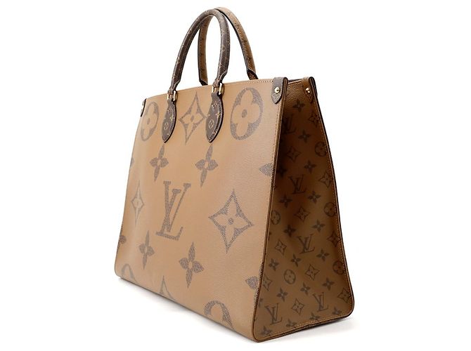 Borsa Tote Louis Vuitton Monogram Reverse Giant OnTheGo GM - vista 2