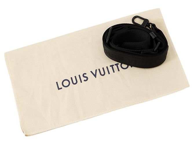 Borsa a tracolla Louis Vuitton Monogram Shadow Double Phone Pouch - vista 14