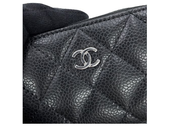 Monedero Chanel de piel de becerro granulada - vista 11
