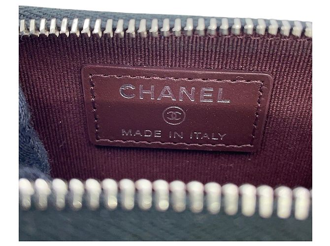 Monedero Chanel de piel de becerro granulada - vista 12