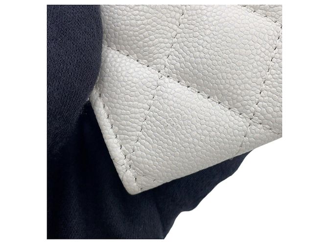 Portafoglio a catena/spalla Chanel White - vista 9