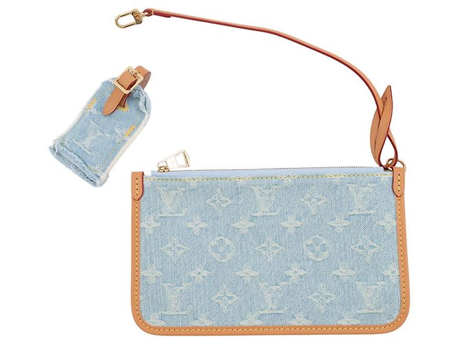 Borsa a tracolla Louis Vuitton Monogram Denim - vista 14