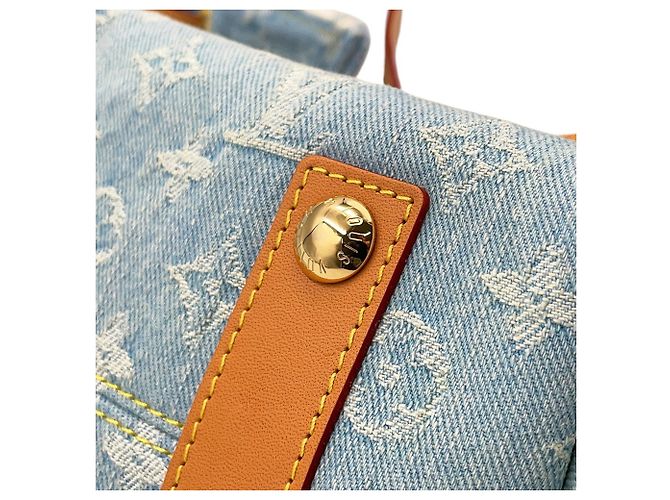 Borsa a tracolla Louis Vuitton Monogram Denim - vista 7