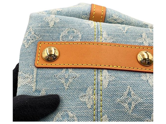 Borsa a tracolla Louis Vuitton Monogram Denim - vista 8