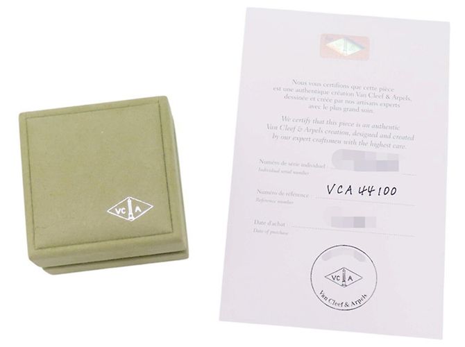Orecchini Alhambra Clip Van Cleef & Arpels - vista 10