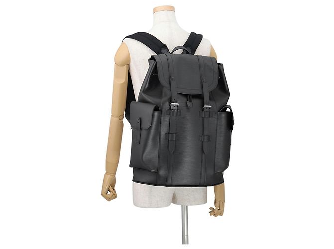 Zaino Louis Vuitton Epi Christopher PM - vista 4