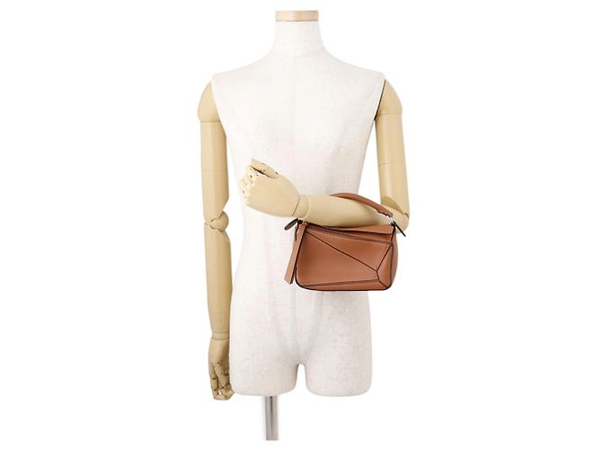Borsa a mano Loewe Puzzle Bag Mini in pelle di vitello - vista 4
