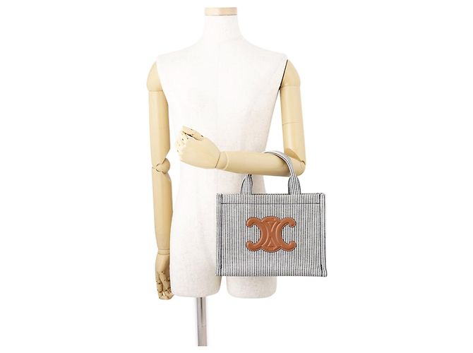 Céline Borsa Celine Triomphe Cabas Thais Small - vista 4