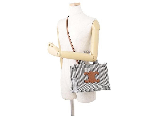 Céline Borsa Celine Triomphe Cabas Thais Small - vista 5