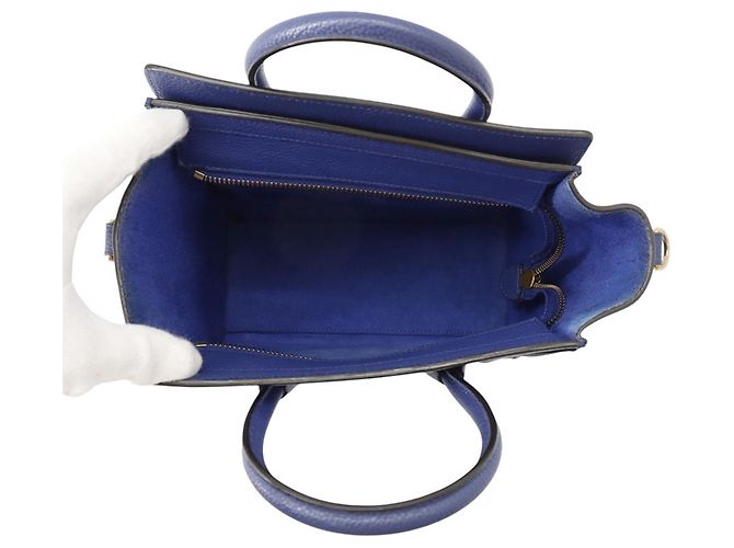 Céline Borsa a mano Celine Nano Shopper in pelle - vista 6