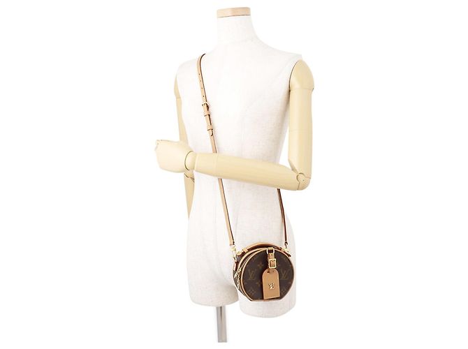 Borsa a tracolla Louis Vuitton Monogram Mini Boite Chapeau - vista 4