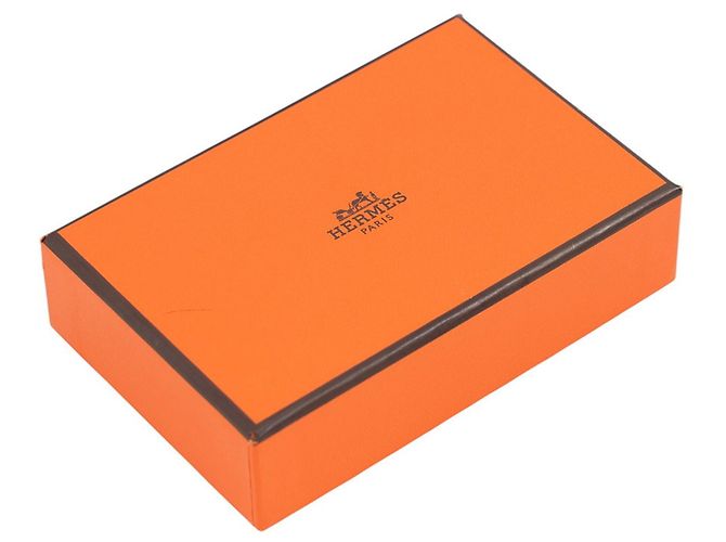 Hermès Hermes Bearn Schlüsseletui mit 4 Ringen in Etain - Ansicht 12
