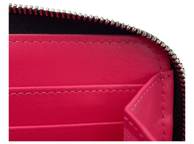 Cartera larga Chanel de piel de becerro granulada negra - vista 6