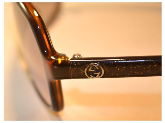 Gucci Gafas de sol GG 3631/S en acetato marrón - vista 4