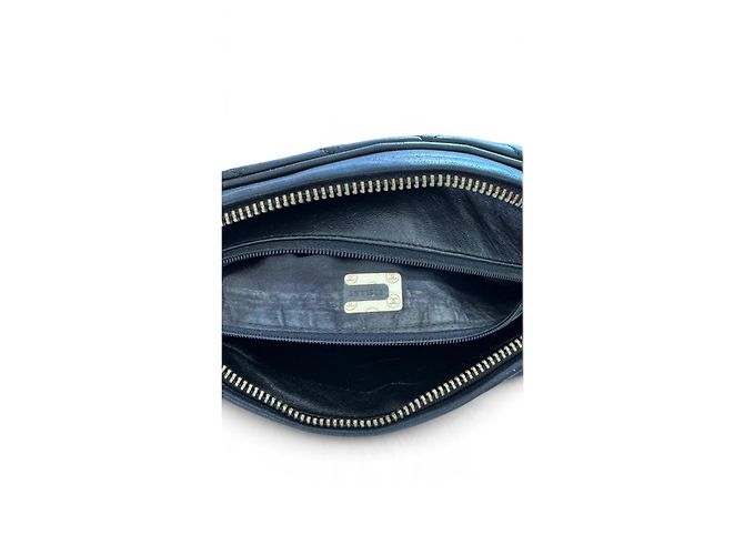 Borsa Camera CHANEL in Pelle Matelassé Nera - vista 15
