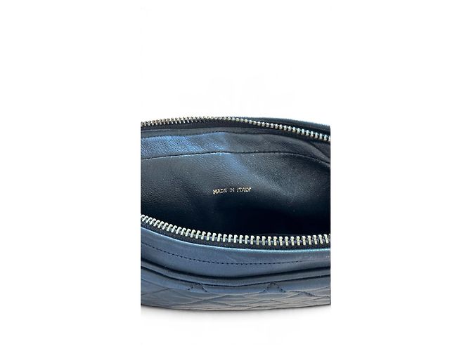 Borsa Camera CHANEL in Pelle Matelassé Nera - vista 16
