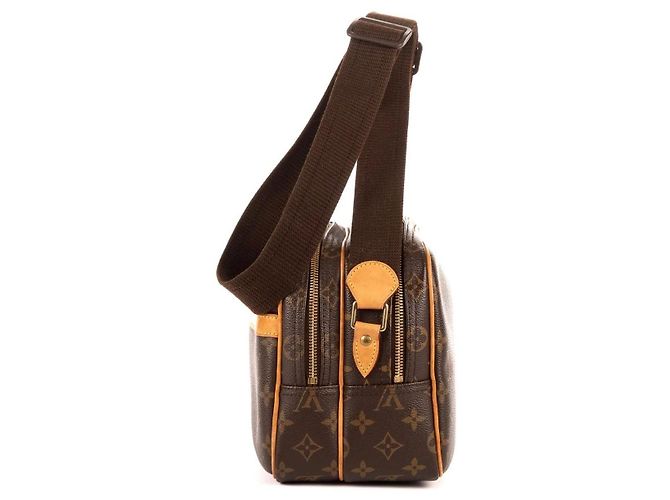 Borsa Louis Vuitton Reporter PM toile Monogram - vista 3