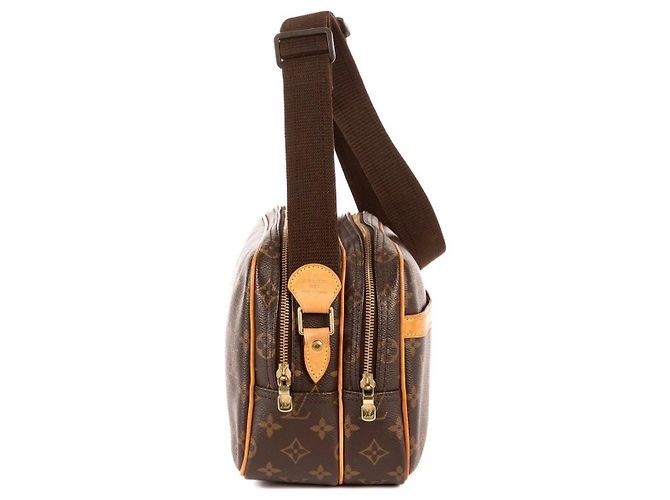 Borsa Louis Vuitton Reporter PM toile Monogram - vista 4