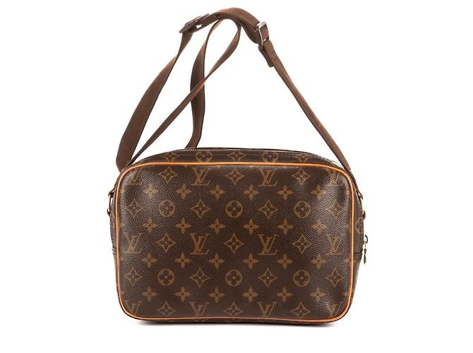Borsa Louis Vuitton Reporter PM toile Monogram - vista 5