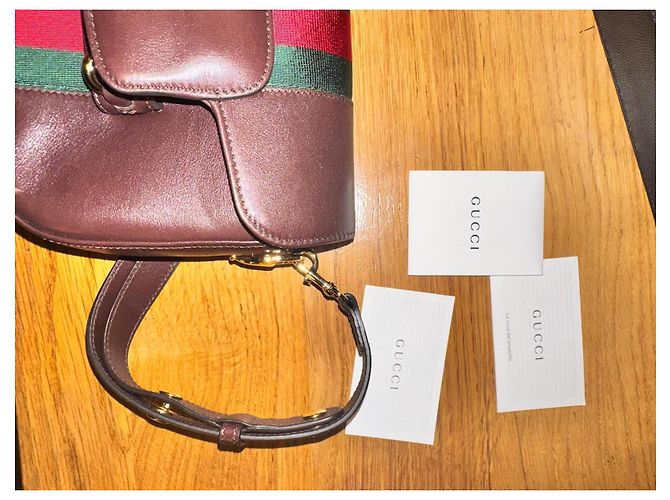 Gucci Horsebit 1955 Borsa a tracolla in pelle marrone - vista 8