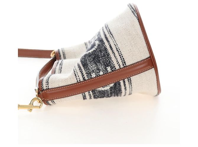 Céline Celine Bucket 16 Raffia - vista 3