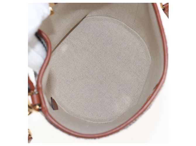 Céline Celine Bucket 16 Raffia - vista 5