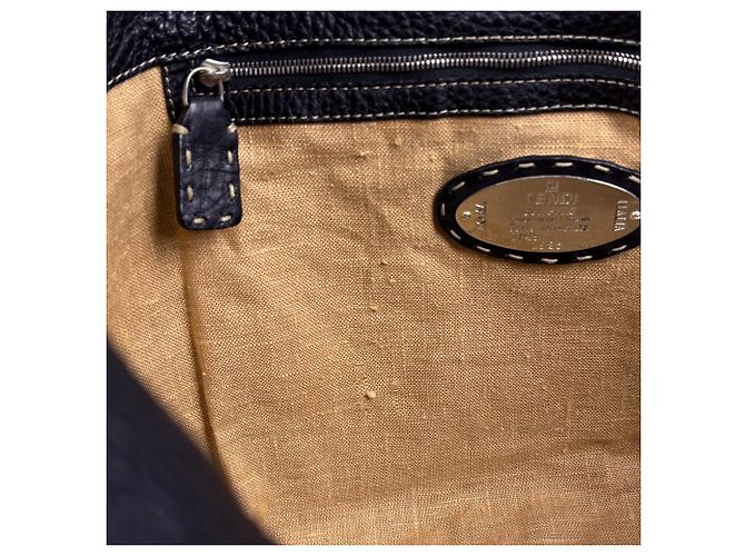 Fendi Selleria Leder-Tote-Bag - Ansicht 8
