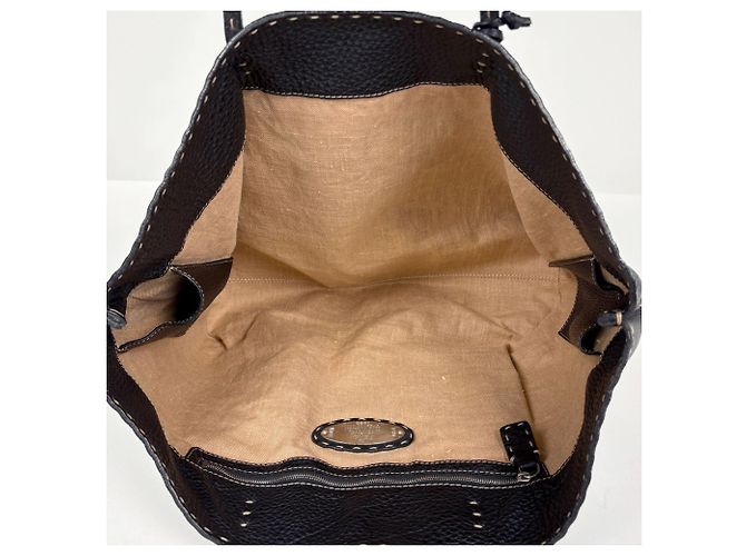 Fendi Selleria Leder-Tote-Bag - Ansicht 9
