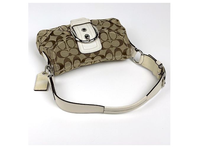 Borsa a tracolla Coach Soho Signature Canvas - vista 7
