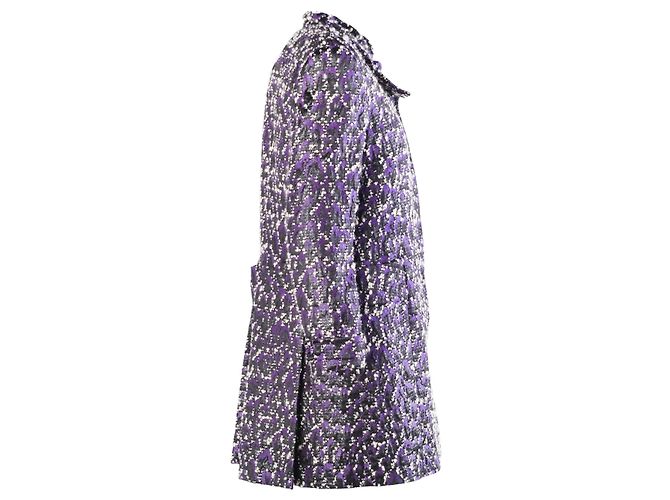 Conjunto de abrigo y vestido de jacquard adornado Versace Otoño/Invierno 2008/09 - vista 4