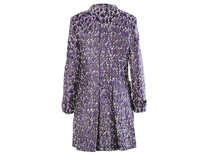 Conjunto de abrigo y vestido de jacquard adornado Versace Otoño/Invierno 2008/09 - vista 5