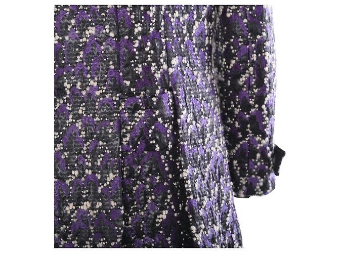 Conjunto de abrigo y vestido de jacquard adornado Versace Otoño/Invierno 2008/09 - vista 6