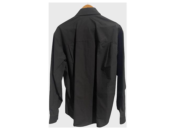 Camicia Balenciaga nera T.38 - vista 3