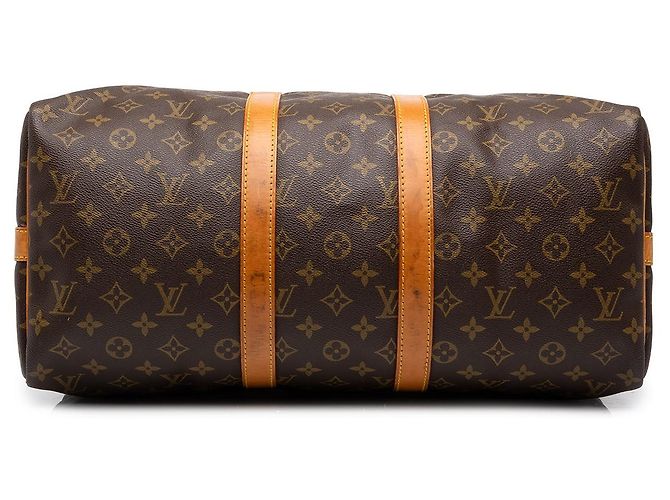 Borsa da viaggio Louis Vuitton Monogram Keepall Bandouliere 45 Marrone - vista 3