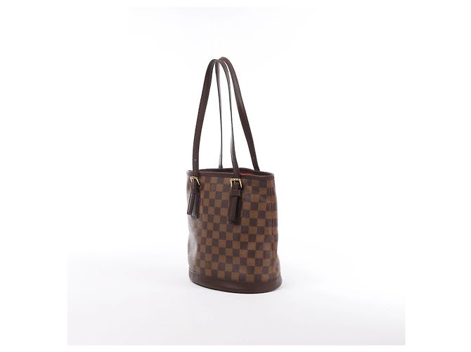 Louis Vuitton Malle Damier Ebene Shoulder Bag in Brown N42240 - vista 2