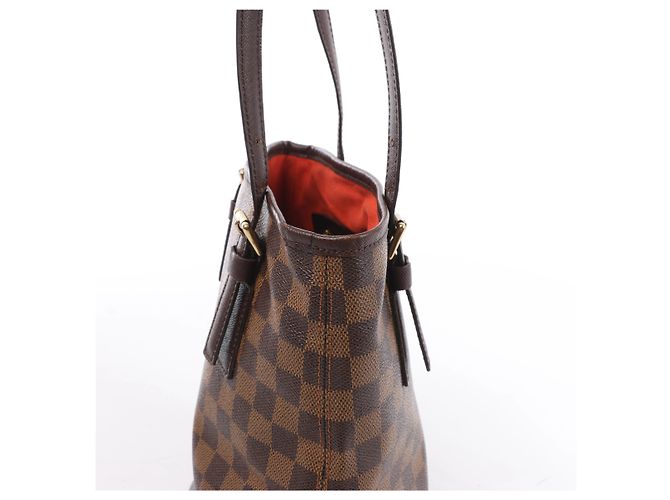 Louis Vuitton Malle Damier Ebene Shoulder Bag in Brown N42240 - vista 4