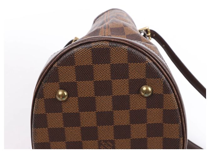 Louis Vuitton Malle Damier Ebene Shoulder Bag in Brown N42240 - vista 7