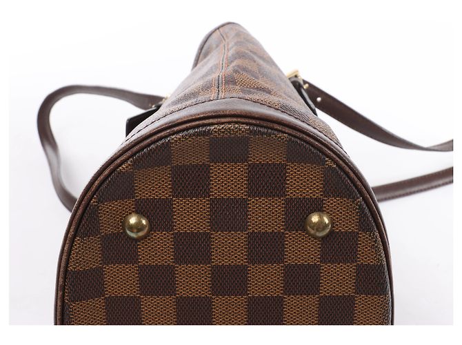 Louis Vuitton Malle Damier Ebene Shoulder Bag in Brown N42240 - vista 8