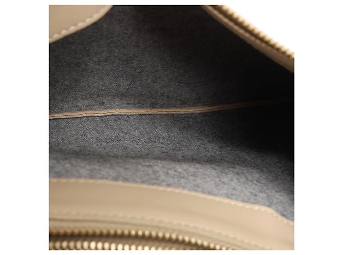 Céline Borsa a tracolla Celine Trio Large in pelle Beige - vista 13