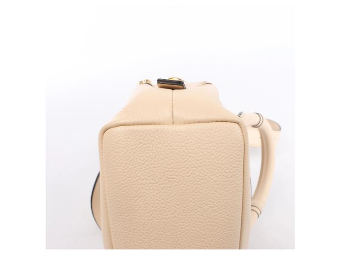 Chloé Borsa 2Way Chloe Dahlia in pelle Beige - vista 12